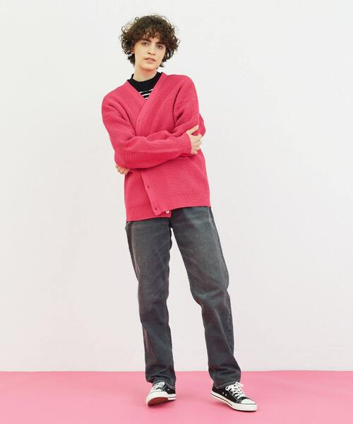 FRAPBOIS（フラボア）の「ガウンニット カーディガン（カーディガン/ボレロ・レディース・ブラウン/ピンク/グリーン・1/2）」の19枚目の写真