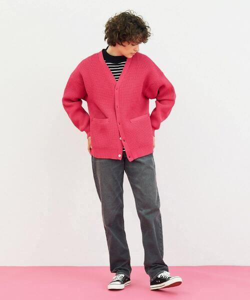 FRAPBOIS（フラボア）の「ガウンニット カーディガン（カーディガン/ボレロ・レディース・ブラウン/ピンク/グリーン・1/2）」の20枚目の写真