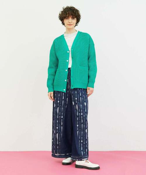 FRAPBOIS（フラボア）の「ガウンニット カーディガン（カーディガン/ボレロ・レディース・ブラウン/ピンク/グリーン・1/2）」の21枚目の写真