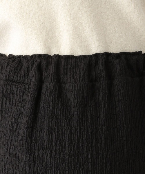 LEPSIM（レプシィム）の「マタニティ／シャーリングタイトスカート　178839（マタニティウェア/グッズ・レディース・ブラック/イエロー/アイボリー・FREE）」の21枚目の写真