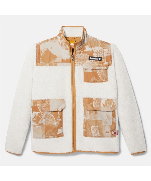 Timberland(ティンバーランド)の「オールジェンダー ルナニューイヤー フリース ジャケット(パーカー・メンズ・ホワイト/ウィート・LARGE/MEDIUM/X-SMALL/XX-LARGE/SMALL)」の10枚目の写真