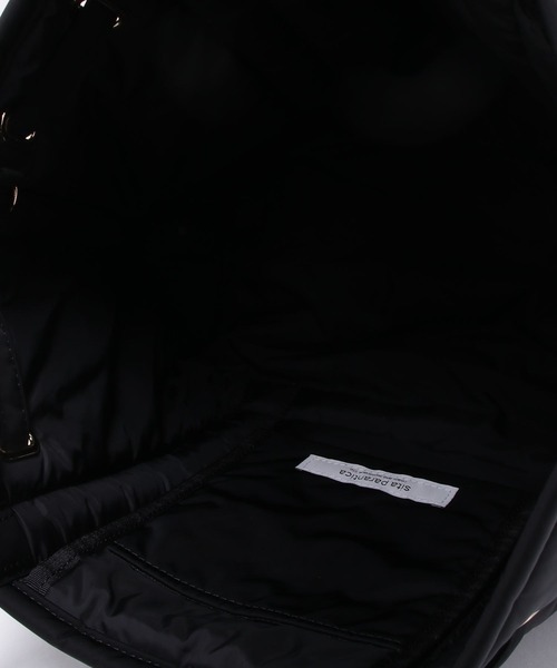 sita parantica(シータパランティカ)の「SITA PARANTICA(シータ パランティカ)BONDED POLYESTER TWILLTOTE/ / トートバック/Mサイズ(トートバッグ・レディース・ブラック/グレー/チャコールグレー/その他10・M)」の6枚目の写真