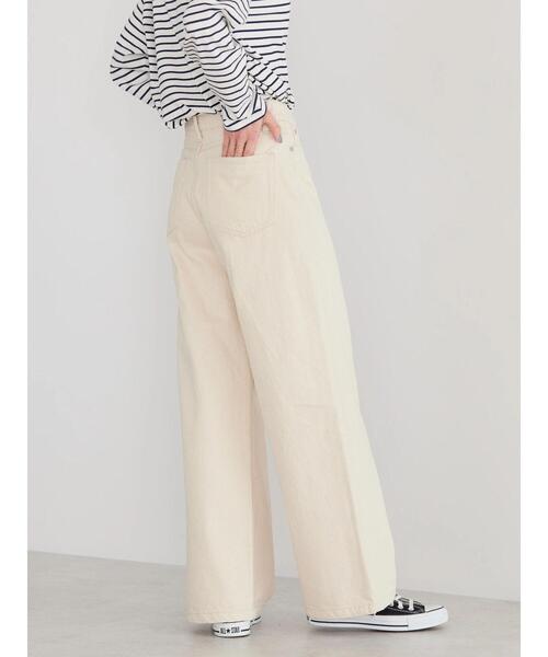 AMERICAN HOLIC(アメリカンホリック)の「ワイドデニム(デニムパンツ・レディース・ライトインディゴブルー/ナチュラル・L/M/S)」の17枚目の写真