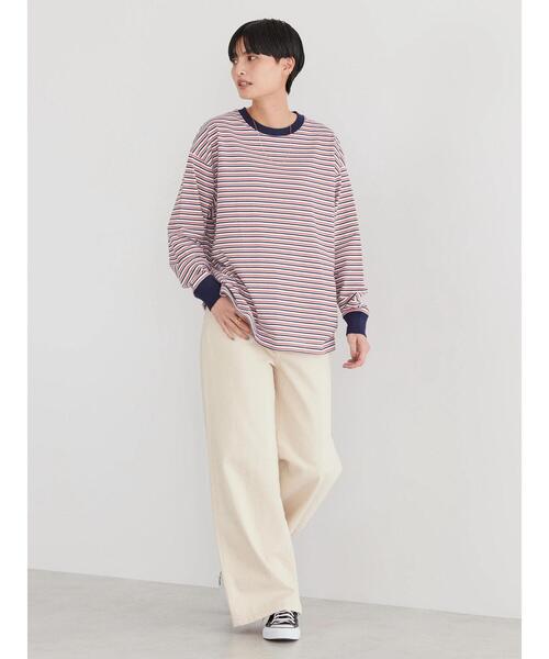 AMERICAN HOLIC(アメリカンホリック)の「ワイドデニム(デニムパンツ・レディース・ライトインディゴブルー/ナチュラル・L/M/S)」の21枚目の写真