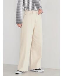 AMERICAN HOLIC | ワイドデニム/雑誌MORE掲載(デニムパンツ)