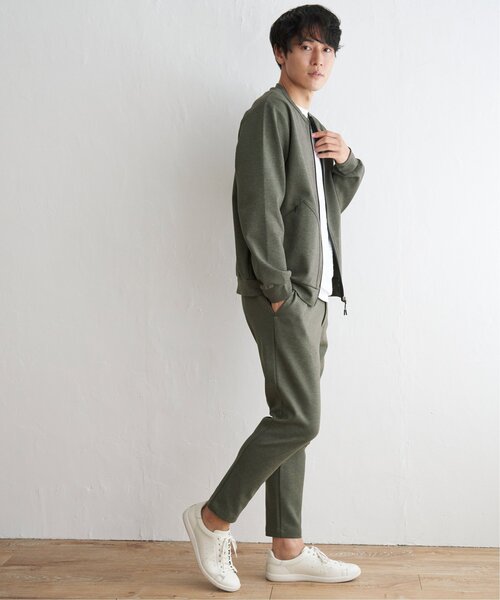 ikka（イッカ）の「テックストレッチジップカーディガン（カーディガン/ボレロ・メンズ・ブラック/スモークグレー/オリーブ・S/M/L/XL）」の21枚目の写真