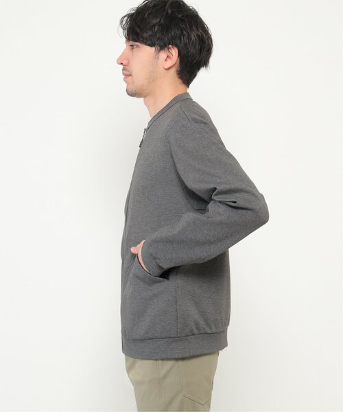 ikka（イッカ）の「テックストレッチジップカーディガン（カーディガン/ボレロ・メンズ・ブラック/スモークグレー/オリーブ・S/M/L/XL）」の20枚目の写真