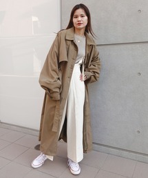 CORNERS | シャークスキン３wayコート(ステンカラーコート)