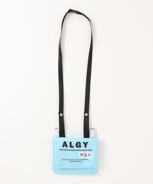 algy（アルジー）の「移動ポシェット（その他雑貨・キッズ・ブラック/ミント/レインボー・FREE）」の2枚目の写真