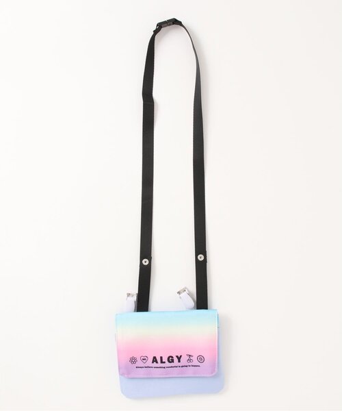 algy（アルジー）の「移動ポシェット（その他雑貨・キッズ・ブラック/ミント/レインボー・FREE）」の3枚目の写真