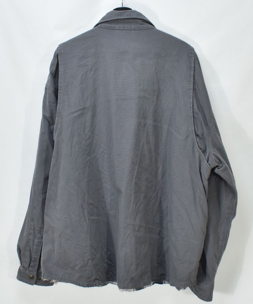 Carhartt（カーハート）の「【ヴィンテージ古着】Carhartt / カーハート ロゴ ワークジャケット シャツジャケット（ブルゾン・メンズ・グレー・XX-LARGE）」の3枚目の写真