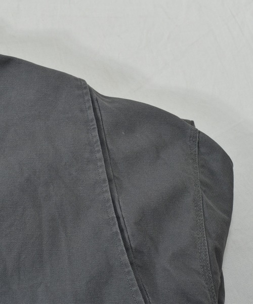 Carhartt（カーハート）の「【ヴィンテージ古着】Carhartt / カーハート ロゴ ワークジャケット シャツジャケット（ブルゾン・メンズ・グレー・XX-LARGE）」の8枚目の写真