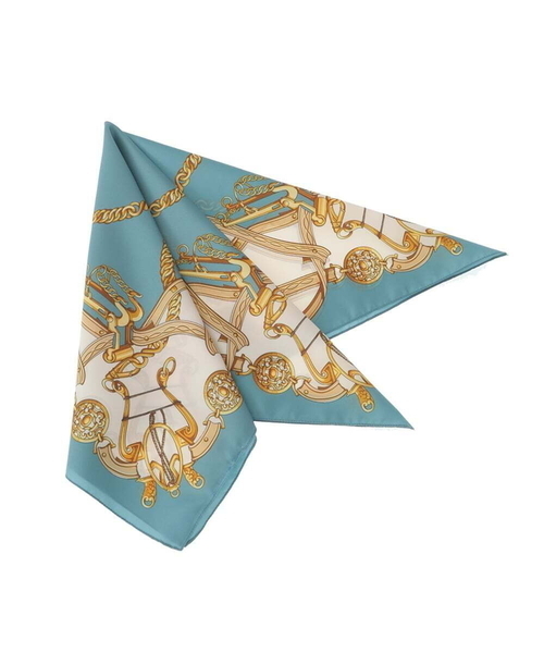 a.v.v（アーヴェヴェ）の「【バンダナ/スカーフ】ベルト柄スカーフ（バンダナ/スカーフ・レディース・ミント/ベージュ・38）」の16枚目の写真