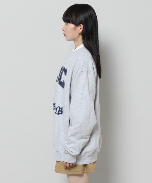 LMCの「【UNISEX】LMC/カレッジプルオーバー 2190486(スウェット・レディース・グレー/ネイビー/ブラック・MEDIUM/LARGE/X-LARGE)」の13枚目の写真