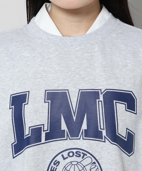 LMCの「【UNISEX】LMC/カレッジプルオーバー 2190486(スウェット・レディース・グレー/ネイビー/ブラック・MEDIUM/LARGE/X-LARGE)」の16枚目の写真