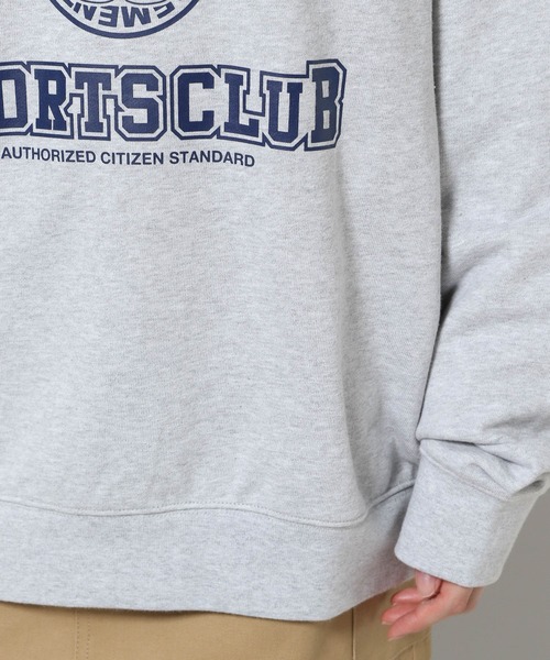 LMCの「【UNISEX】LMC/カレッジプルオーバー 2190486(スウェット・レディース・グレー/ネイビー/ブラック・MEDIUM/LARGE/X-LARGE)」の18枚目の写真