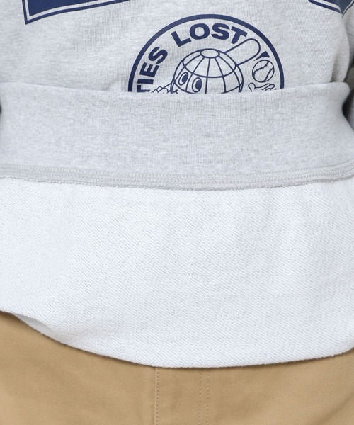 LMCの「【UNISEX】LMC/カレッジプルオーバー 2190486(スウェット・レディース・グレー/ネイビー/ブラック・MEDIUM/LARGE/X-LARGE)」の19枚目の写真