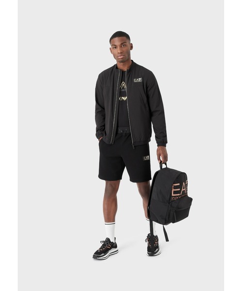 EMPORIO ARMANI EA7(エンポリオアルマーニイーエーセブン)の「【エンポリオ アルマーニ EA7】Gold Label ジップアップ スウェットシャツ(スウェット・メンズ・ブラック・LARGE/MEDIUM/SMALL/X-LARGE)」の3枚目の写真