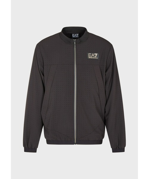 EMPORIO ARMANI EA7(エンポリオアルマーニイーエーセブン)の「【エンポリオ アルマーニ EA7】Gold Label ジップアップ スウェットシャツ(スウェット・メンズ・ブラック・LARGE/MEDIUM/SMALL/X-LARGE)」の4枚目の写真