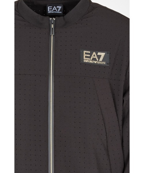 EMPORIO ARMANI EA7(エンポリオアルマーニイーエーセブン)の「【エンポリオ アルマーニ EA7】Gold Label ジップアップ スウェットシャツ(スウェット・メンズ・ブラック・LARGE/MEDIUM/SMALL/X-LARGE)」の6枚目の写真