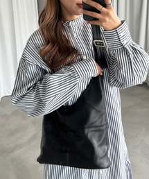 apres jour mignon | 【apresjour mignon×ARIAZ】ポーチ付きフェイクレザートートバッグ(ショルダーバッグ)