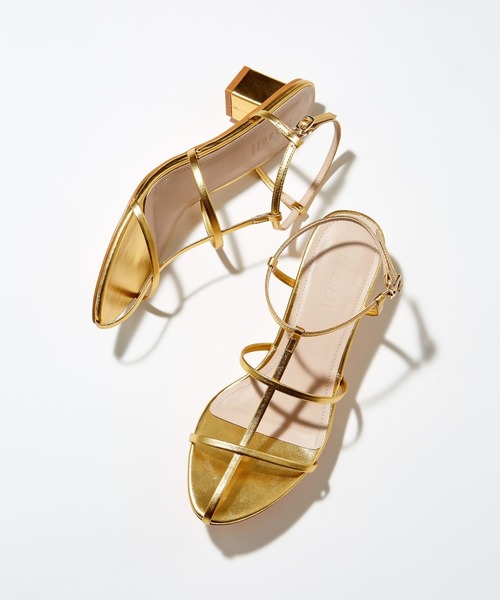 Mazell/Tストラップサンダル