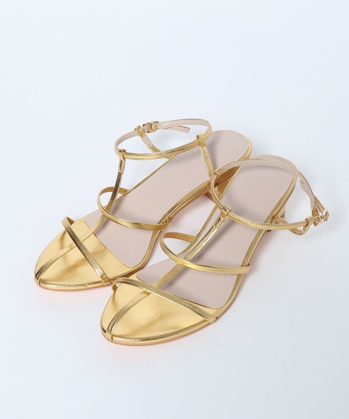 Mazell/Tストラップサンダル