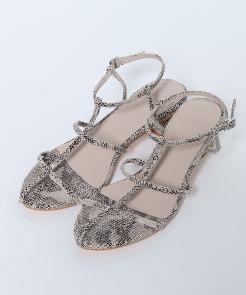 Mazell/Tストラップサンダル