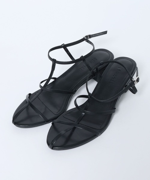 Mazell/Tストラップサンダル