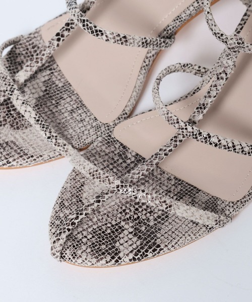 Mazell/Tストラップサンダル