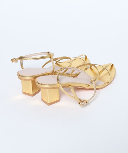 Mazell/Tストラップサンダル