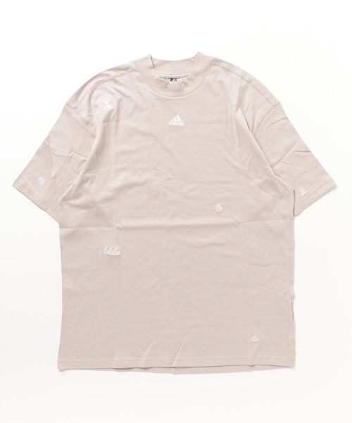 adidas(アディダス)の「アディダス adidas ヒーリングクリスタル インスパイアード グラフィック半袖Tシャツ(Tシャツ/カットソー・レディース・ブラック/ベージュ/ネイビー・M/S/L/XL)」の3枚目の写真