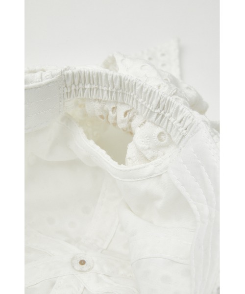 rienda（リエンダ）の「バックリボンサマーキャップ（キャップ・レディース・ホワイト/ブラック・FREE）」の12枚目の写真