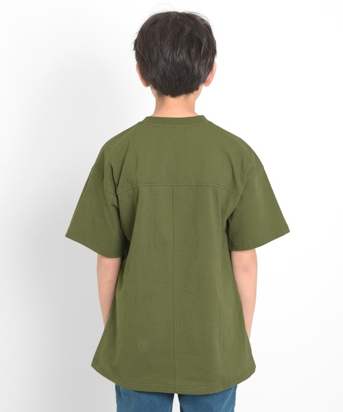 GLAZOS（グラソス）の「【Penfield】【接触冷感】フラップポケット半袖Tシャツ（Tシャツ/カットソー・キッズ・ブラック/カーキ/ロイヤルブルー・150cm/140cm/160cm/170cm）」の15枚目の写真