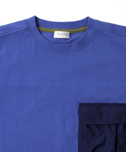 GLAZOS（グラソス）の「【Penfield】【接触冷感】フラップポケット半袖Tシャツ（Tシャツ/カットソー・キッズ・ブラック/カーキ/ロイヤルブルー・150cm/140cm/160cm/170cm）」の12枚目の写真