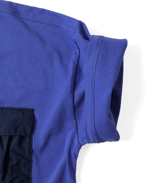 GLAZOS（グラソス）の「【Penfield】【接触冷感】フラップポケット半袖Tシャツ（Tシャツ/カットソー・キッズ・ブラック/カーキ/ロイヤルブルー・150cm/140cm/160cm/170cm）」の8枚目の写真