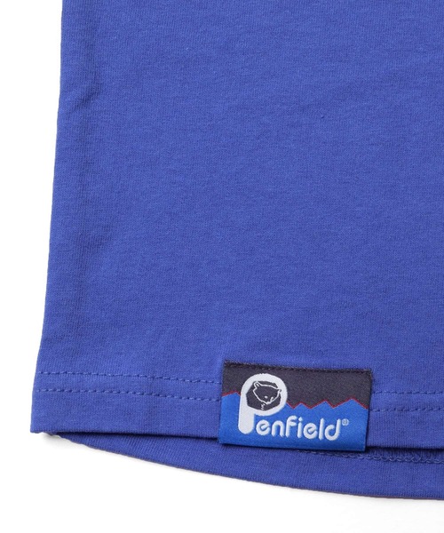 GLAZOS（グラソス）の「【Penfield】【接触冷感】フラップポケット半袖Tシャツ（Tシャツ/カットソー・キッズ・ブラック/カーキ/ロイヤルブルー・150cm/140cm/160cm/170cm）」の10枚目の写真