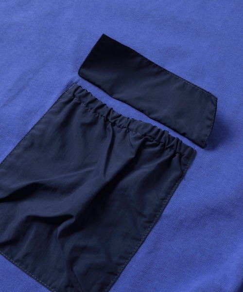 GLAZOS（グラソス）の「【Penfield】【接触冷感】フラップポケット半袖Tシャツ（Tシャツ/カットソー・キッズ・ブラック/カーキ/ロイヤルブルー・150cm/140cm/160cm/170cm）」の14枚目の写真