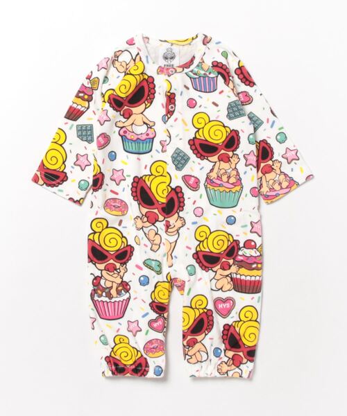 HYSTERIC MINI（ヒステリックミニ）の「[BLACK LABEL]Bitter sweet総柄