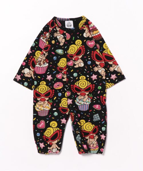 HYSTERIC MINI（ヒステリックミニ）の「[BLACK LABEL]Bitter sweet総柄