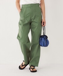 SHIPS Colors:〈洗濯機可能〉コットン ツイル ベイカー パンツ4◇