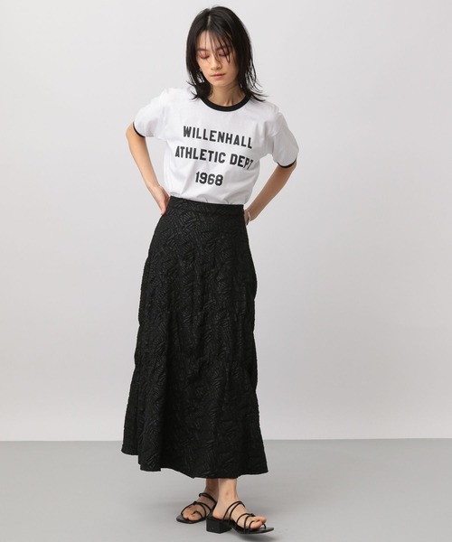 A part by(アパートバイ)の「【セレクト】REGENCY WORKSリンガーTEE(Tシャツ/カットソー・レディース・ネイビー/オフホワイト・FREE)」の3枚目の写真