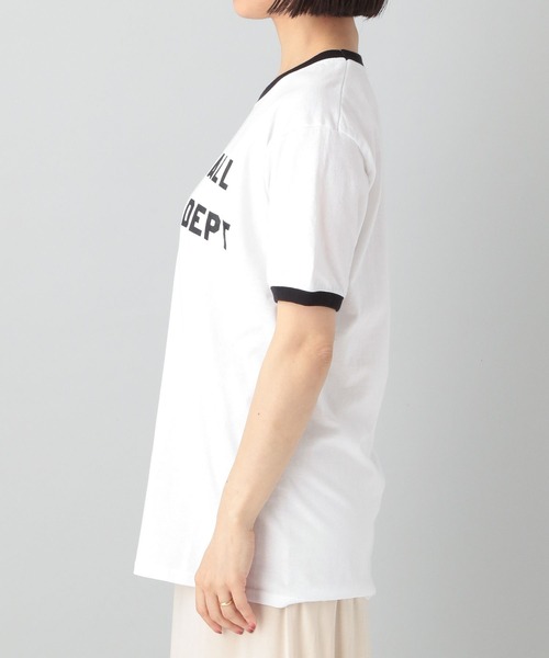 A part by(アパートバイ)の「【セレクト】REGENCY WORKSリンガーTEE(Tシャツ/カットソー・レディース・ネイビー/オフホワイト・FREE)」の7枚目の写真