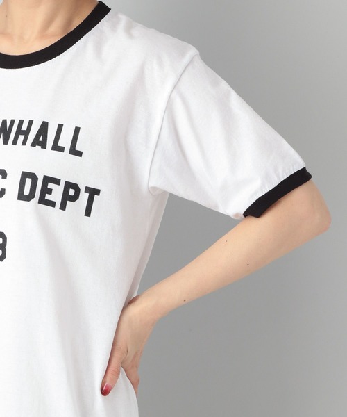 A part by(アパートバイ)の「【セレクト】REGENCY WORKSリンガーTEE(Tシャツ/カットソー・レディース・ネイビー/オフホワイト・FREE)」の14枚目の写真
