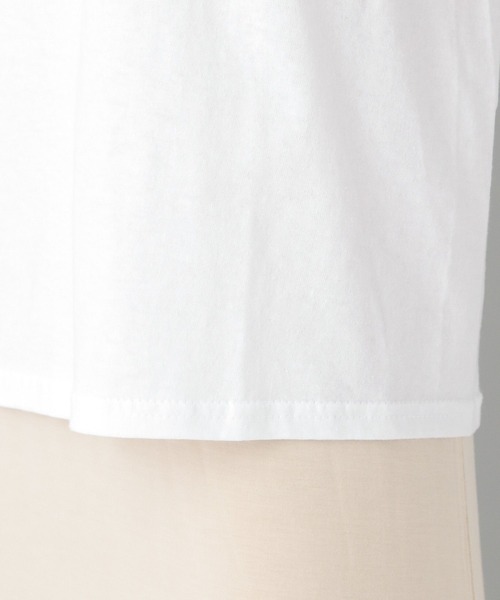 A part by(アパートバイ)の「【セレクト】REGENCY WORKSリンガーTEE(Tシャツ/カットソー・レディース・ネイビー/オフホワイト・FREE)」の4枚目の写真