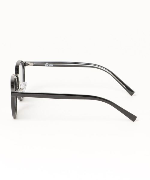 NANO universe（ナノユニバース）の「LB.04/アイウェア/ボストン型 1（サングラス・メンズ・ライトグレー/パープル・FREE）」の5枚目の写真