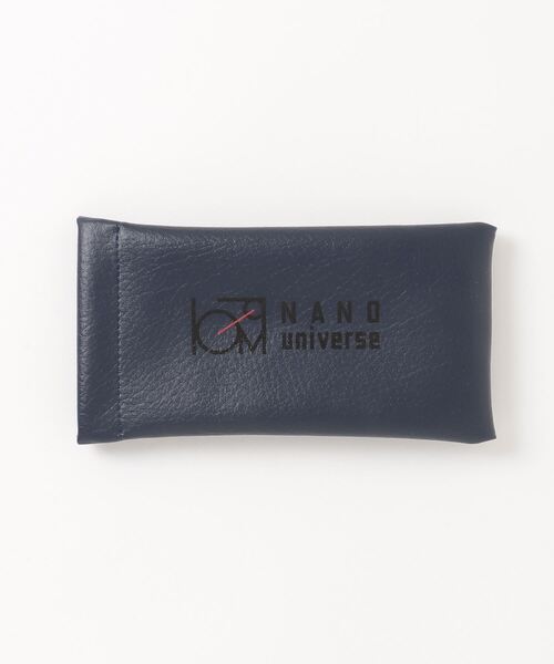 NANO universe（ナノユニバース）の「LB.04/アイウェア/ボストン型 1（サングラス・メンズ・ライトグレー/パープル・FREE）」の3枚目の写真