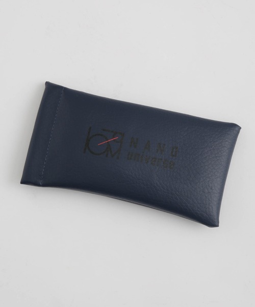 NANO universe（ナノユニバース）の「LB.04/アイウェア/ボストン型 1（サングラス・メンズ・ライトグレー/パープル・FREE）」の13枚目の写真