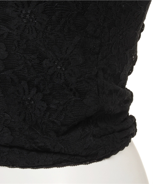 WEGO（ウィゴー）の「WEGO/カップインレースキャミソール（キャミソール・レディース・ホワイト/ブラック・FREE）」の6枚目の写真