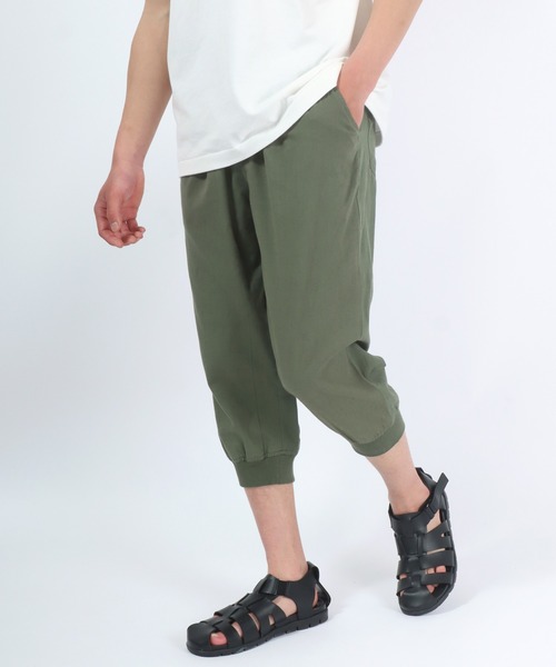 Salong hameu（サロン ハミュー）の「綿麻クロップドジョガーパンツ　メンズ レディース/イージーパンツ（その他パンツ・メンズ・ブラック/カーキ/グレー/ベージュ・M/L/LL）」の21枚目の写真